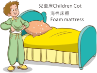 Children Cot-Mattress Foam 3 兒童床-海棉床褥 3